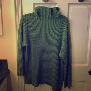 Chenille turtleneck